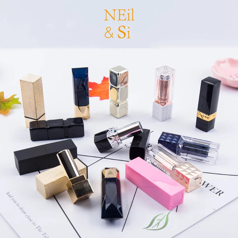 Buy Empty Plastic Lipstick Bottle Handmade DIY Lip Oil Cream Tube Make up Batom