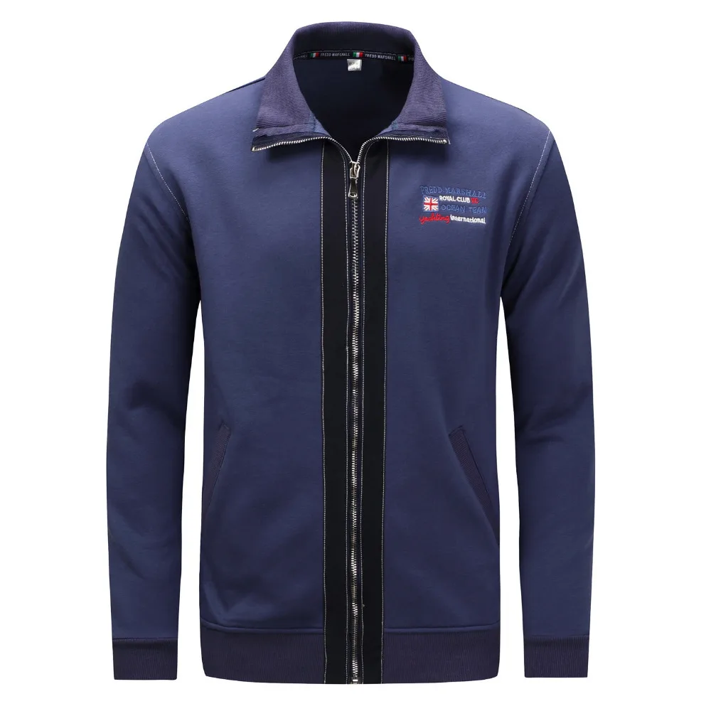 Fredd Marshall Brand clothing Mens Zipper Style Mens Autumn Spring