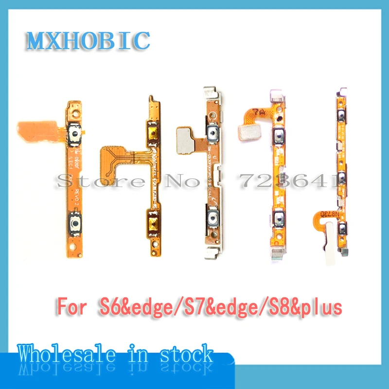 

5pcs/lot Volume button flex Cable for Samsung Galaxy S6 S7 edge S8 S9 plus G920F G925f G930f G935f G950f G955f Replacement parts