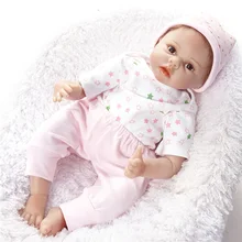 22 Polegada Legal Sorrindo Menino Bonecas Artesanais Bonecas Reborn Bebês para As Crianças Bonito Bebe Roupa Da Boneca Brinquedos Coleção de Bonecas SB5572 crianças