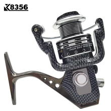 K8356 Fishing Spinning Reel BA1000~BA7000 14BB 5.5:1 Carp Fishing Reel Metal Line Cup Left/Right Handle Saltwater Fishing Reel