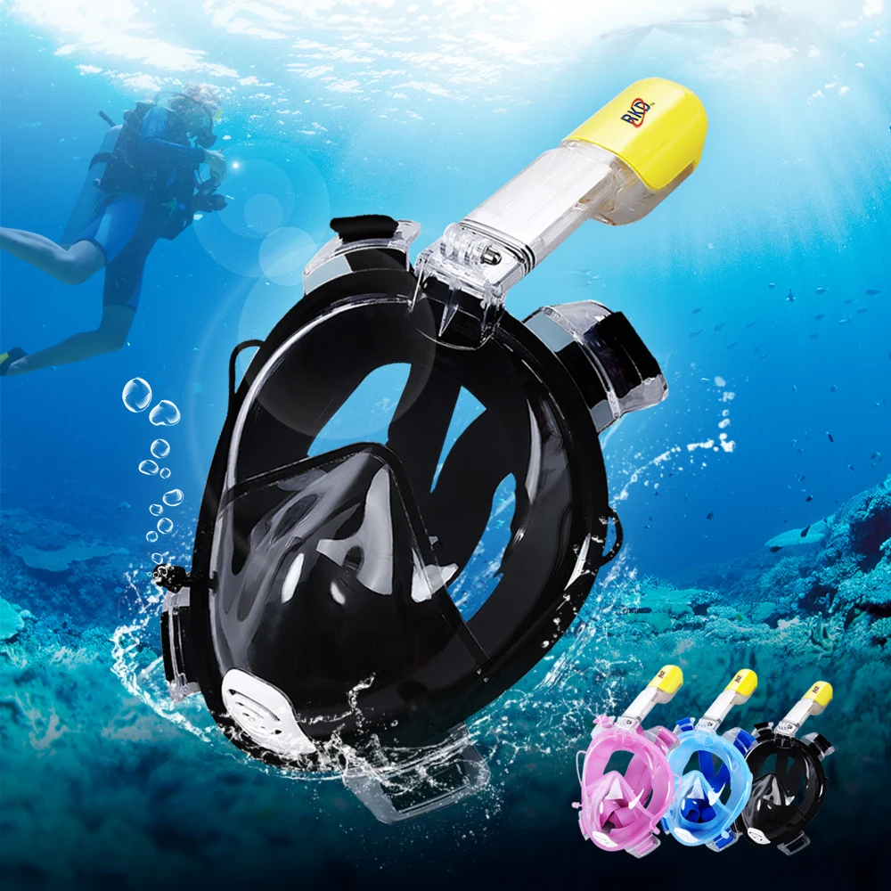 2017 Hot RKD Diving Mask Scuba Mask Underwater Anti Fog Full Face