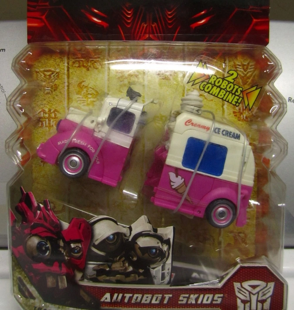 skids and mudflap ice cream truck toy