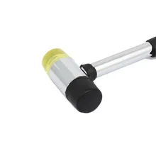 UXCELL новые 1 шт. Нескользящая ручка 220 мм Длина двойной резиновый молоток ручной инструмент