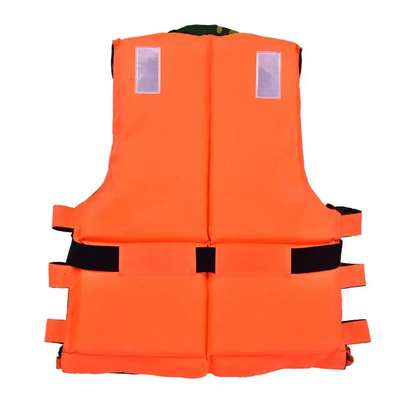 Унисекс спасательный жилет с двух сторон одежда на лодках Дрифтинг водонепроницаемая куртка спортивная+ свисток рыбалка серфинг открытый кемпинг инструмент для выживания