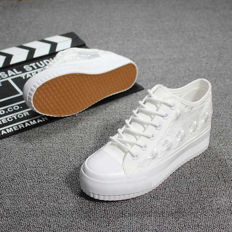 Noir Respirant Glissante blanc La Casual Chaussures 2018 Mode Pratique Dentelle Été Toile Sexy Chaussures Mature bleu Plat Confortable Chaussures Anti À E10UqR