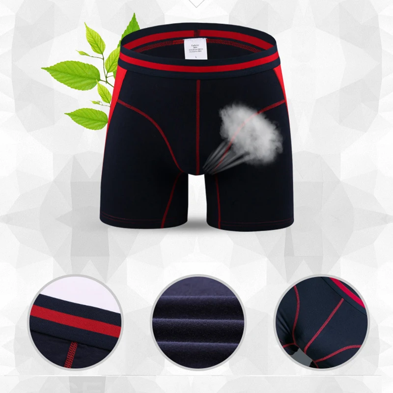 Новые мужские боксеры нижнее белье сексуальные длинные трусы Cueca Masculina u образный