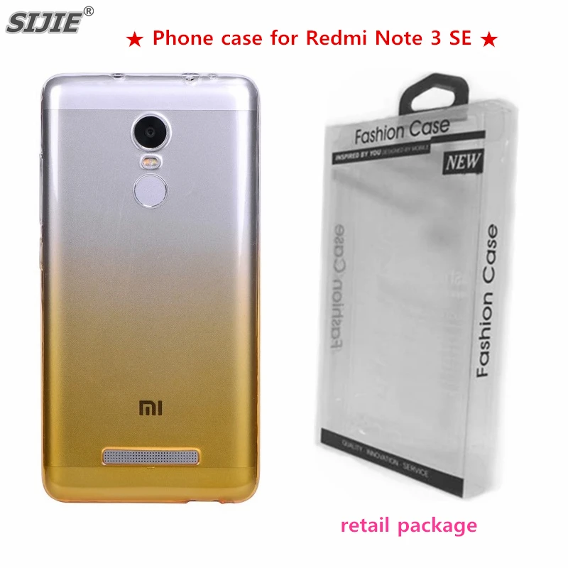 Sijie Высокое Качество Xiaomi Redmi Note3 SE 152 мм для градиент желтый смартфон Защитная