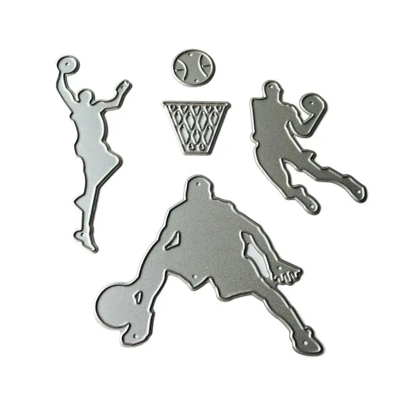 

1 set Basketball Team Metal New Cutting Dies DIY Stencils Album Photo Stamp Paper Card Embossing Template Tools 70x95mm E5M1