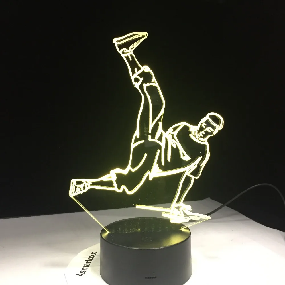 USB, Lâmpada LED, Decoração Disco 3D, Cultura