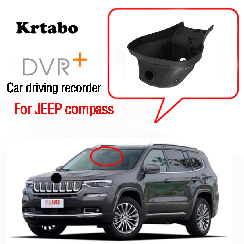 

Car DVR Wifi Video Recorder Dash Cam Camera for JEEP compass for Big commander with low high quality Night vision full hd