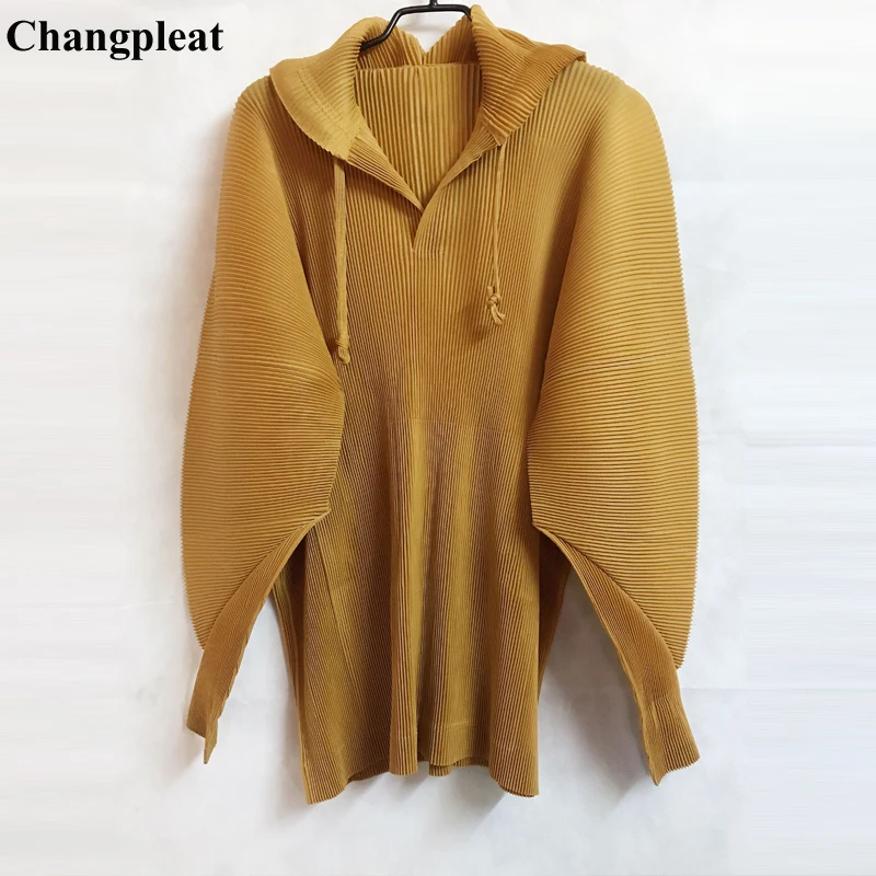 Changpleat Весна новые женские толстовки Miyak плиссированные Модные ...