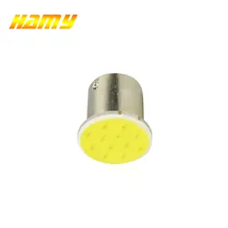 1x P21W 1157 Bay15d 1156 BA15S P21W светодиодный лампочка указателя поворота COB салона свет парковка назад тормозной фонарь супер яркий 12 V
