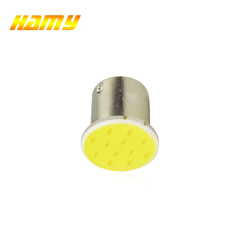 1x P21W 1157 Bay15d 1156 BA15S светодиодный указатель поворота COB автомобильный светильник