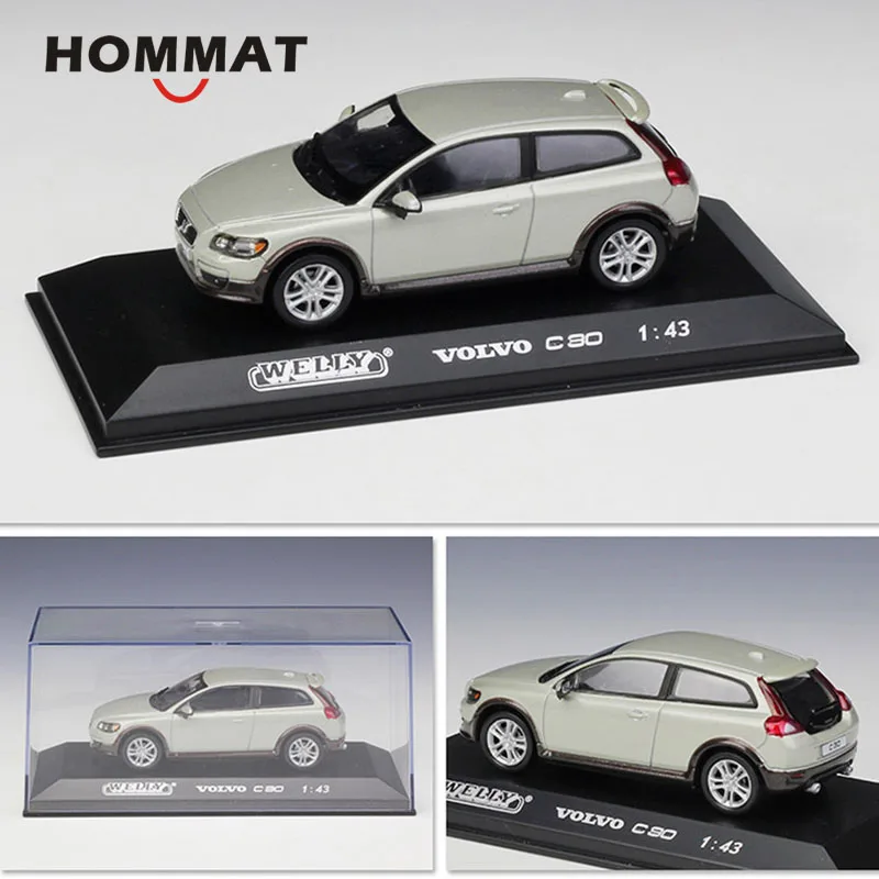 

HOMMAT Welly C30 1/43 Car Model Alloy Metal 1:43 Diecasts Toy Vehicles Model Collectable Gift Cars Toys For Children With Stand