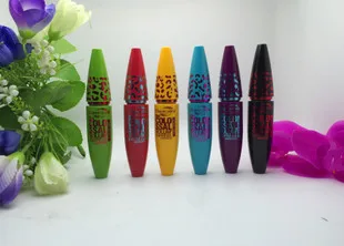 

6pcs/lot Brand Makeup Colossal Volume Express Mascara Eyelashes 3D Fiber Lashes Waterproof Lengthening Thick Curling Cosmetics