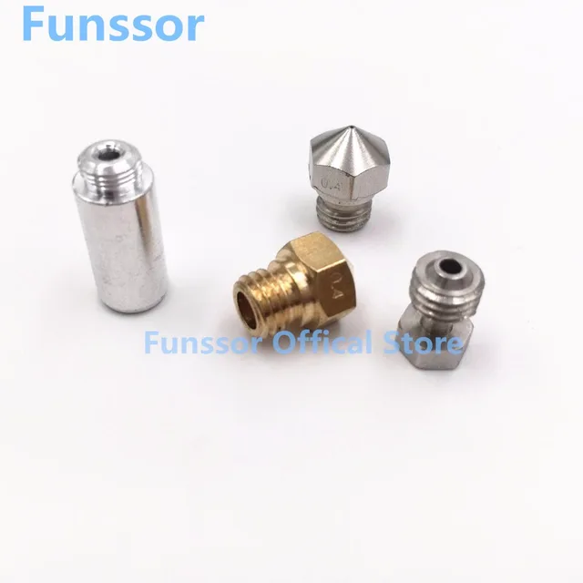 Cheap Funssor MK10 All Metal Hotend Upgrade Kit 1.75mm Version for DIY Flashforge/CTC/Wanhao 3D printer Cheap Funssor MK10 All Metal Hotend Upgrade Kit 1.75mm Version for DIY Flashforge/CTC/Wanhao 3D printer