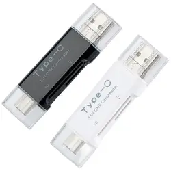 USB 3,1 Тип-C Card Reader высокое Скорость SD Micro USB Multi Memory OTG картридер EM88