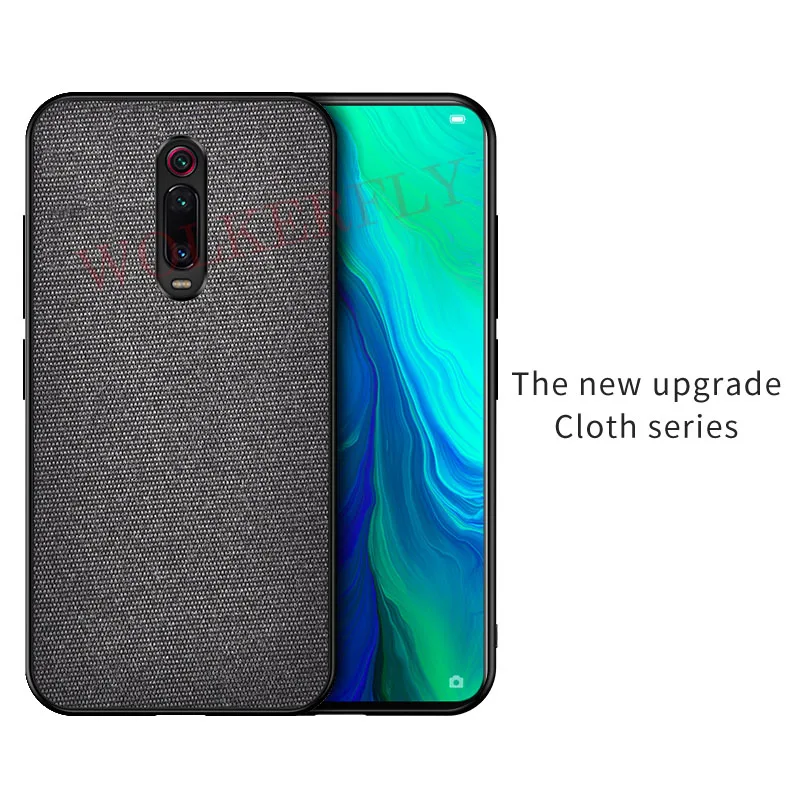 Тканевый чехол для Xiao mi Red mi K20 Pro Note 7 5 6 Pro 6A S2 GO mi 9 8 SE mi A2 8 Lite 6X 5X Pocophone F1 противоударный чехол - Цвет: 7