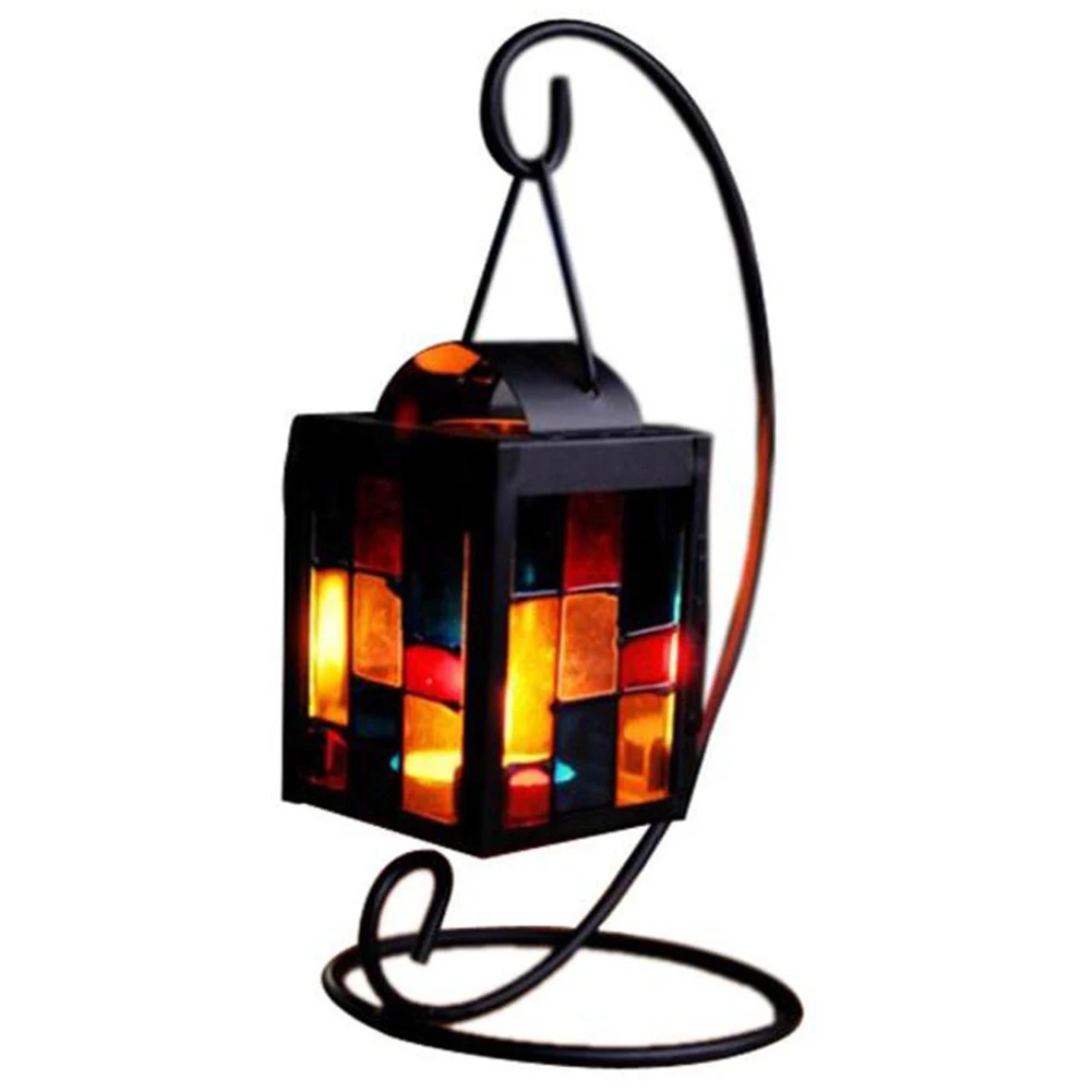 Классический подсвечник Ретро Железный марокканский стиль рождественский подсвечник светильник подсвечник железные подсвечники