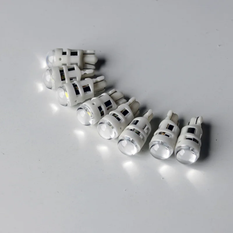 Новинка тип 100 шт./лот T10 3030SMD 1-2 светодиода 1 Вт W5W Авто светодиодное освещение автомобиля Клин лампы - Испускаемый цвет: 3030 1smd