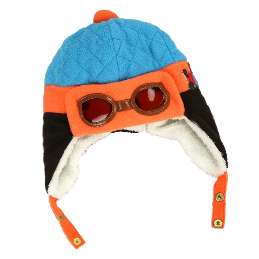 12 Months to 4 Years Baby Winter Hat Cool Boy Girl Kids Aviator Warm Cap Beanie