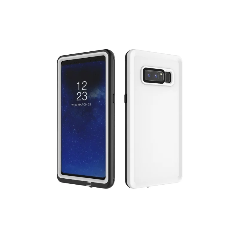 <b><p>Galaxy Note Warproof Case Slim Fingnt Ideification</p></b><b><p>ギャラクシーノート8防水ケーススリム指紋識別IP68の耐震性Snowproofカバーサムスンバッグ</p></b><br /><br /><p align='center'>
