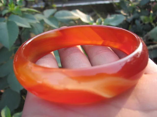 

Natural red agate bracelet