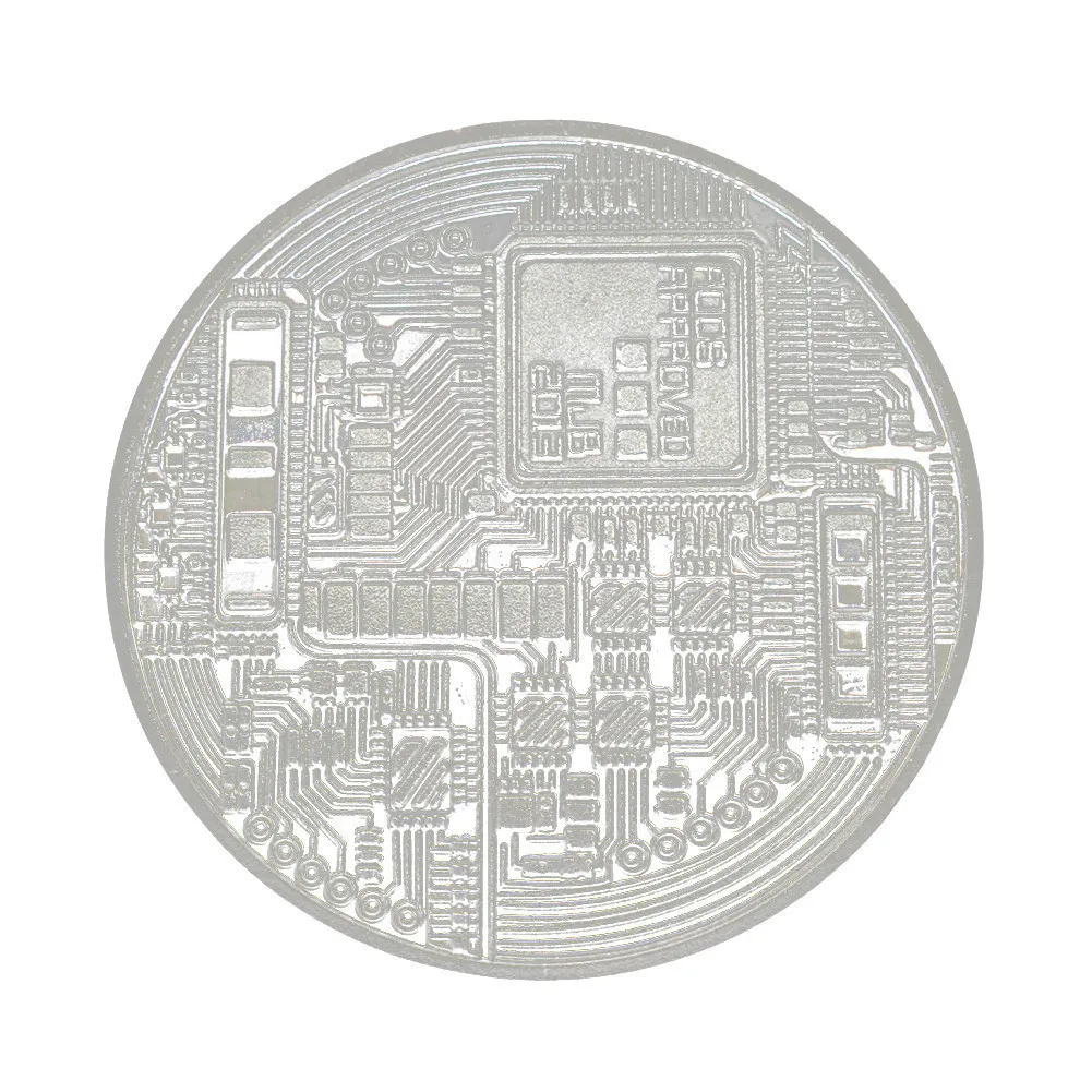 1 PCS Silve/Gold Plated Bitcoin Litecoin Ethereum Coins Commemorative Coins Art Collection 1 PCS Silve/Gold Plated Bitcoin Litecoin Ethereum Coins Commemorative Coins Art Collection