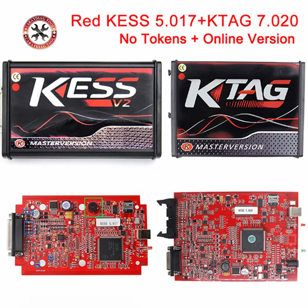 Онлайн мастер KTAG V7.020 KESS V2 V5.017 SW V2.23 v2.47 2,47 нет жетонов лимит K-TAG K тег 7,020 с FGTech Galletto V54