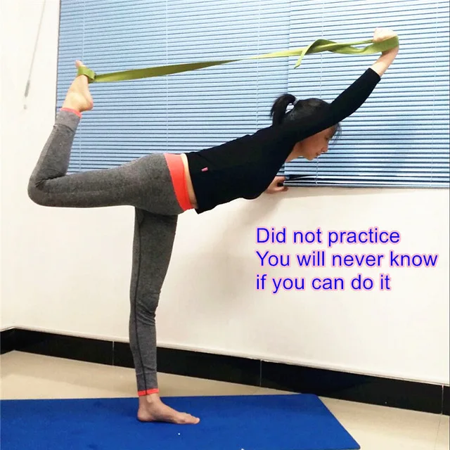 정품 블루 송 183 cm 코튼 요가 스트레칭 밴드 조절 스포츠 스트레치 스트랩 d 링 벨트 체육관 허리 다리 피트니스 요가