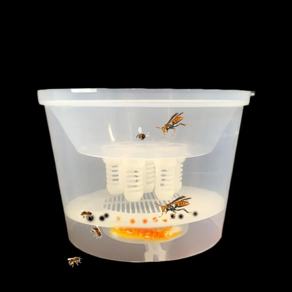 

Hornet Trapper Fly Bug Catching Traps Wasp Catcher Hanging on Tree Insectary Box Bees and Beekeeping Equipment Apiculture Tool