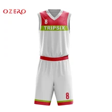 Тайское качество полный сублимационный костюм для баскетбола спортивный жилет