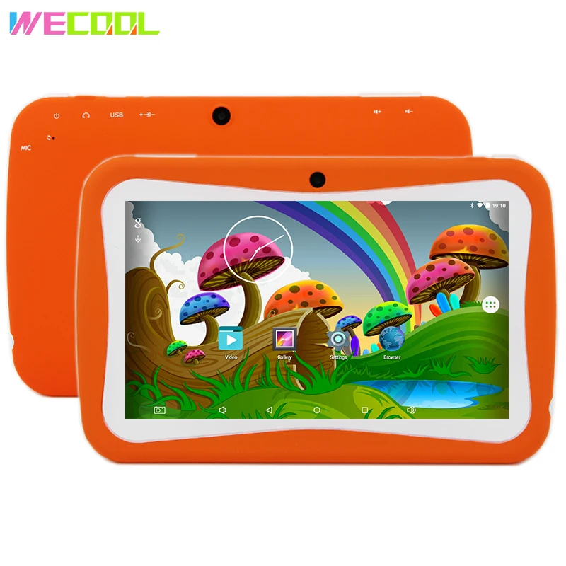 7 дюймов wecool Планшеты ПК для детей предназначен 8 ГБ 4 ядра android mid предварительно