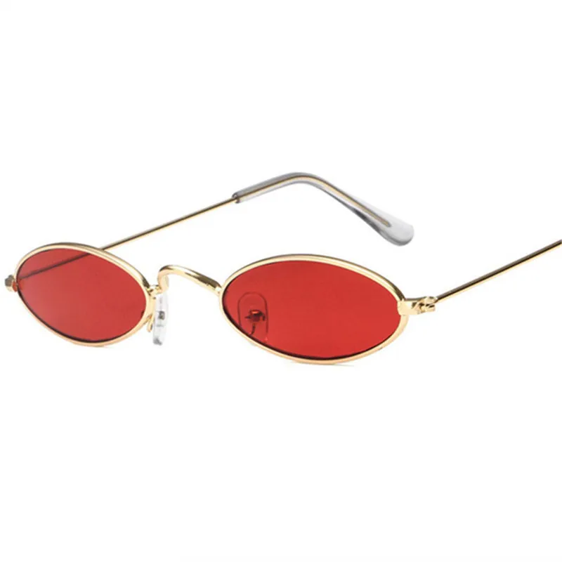 2019 New Brand Designer Vintage Oval Sunglasses Women Men