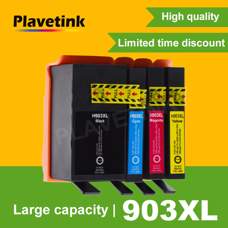 1 Set Compatible Ink Cartridge for HP 903 903XL 907 Officejet Pro 6950 6960 6962 6963 6965 6966 6968 6970 6978 6979 Printer | Компьютеры и