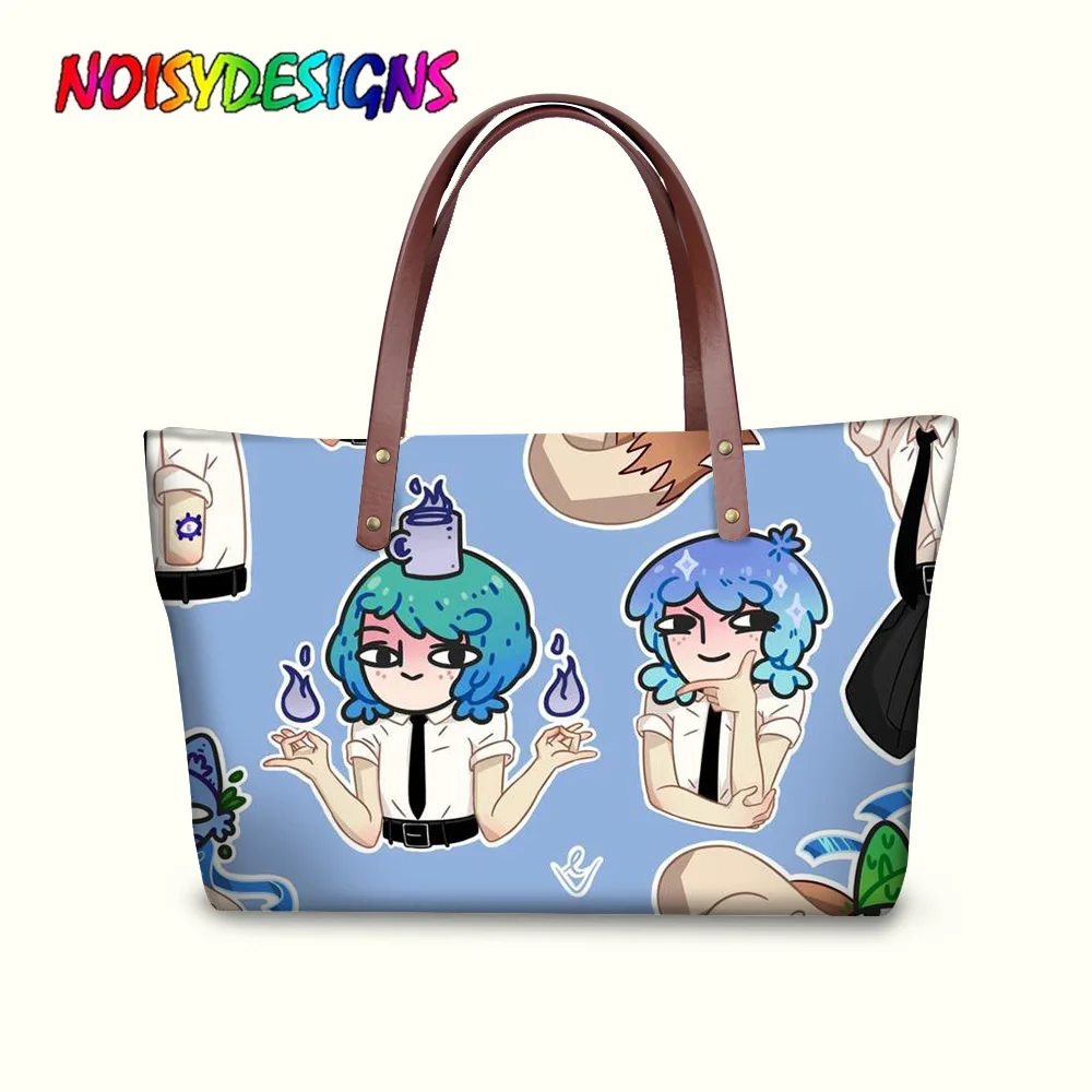 

WHEREISART Fashion Women Luxury Handbags Bags Characters Design Woman Large Handbags Large Capacity Bags for Women Bolsos Mujer
