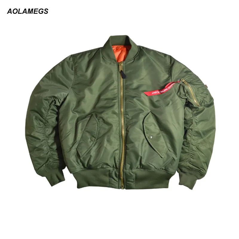 Aliexpress.com : Buy Aolamegs Men Bomber Jacket Thick