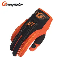 Riding Tribe Screen Touch Full Finger Knight Riding Motorbike Motorcycle Gloves Summer Breathable Motocroos Racing Gloves