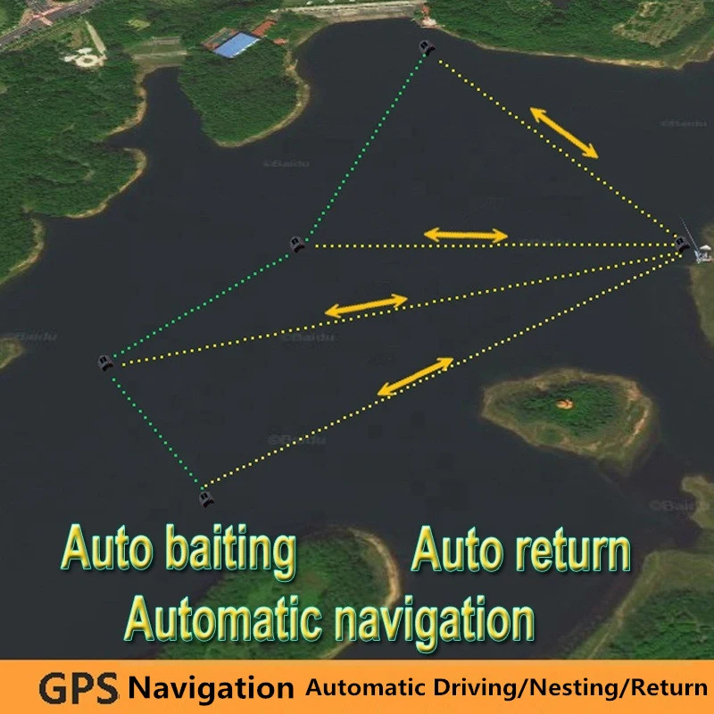 Профессиональный автовозврат gps гидролокатор приманка лодка рыболовный искатель TL-380E gps Авто Круиз Беспроводное управление RC рыболовная лодка VS JABO 5CG