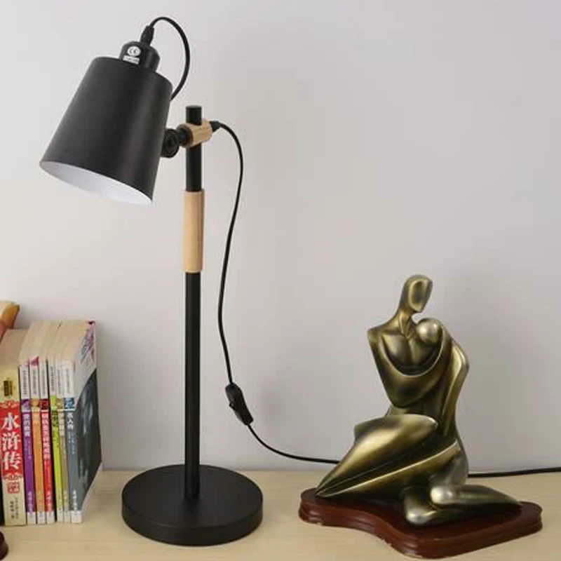 

Modern Simple led Eye Reading Desk Lamp Nordic Creative Office Work Study led Desk Light Bedroom Home Bedside led Table Lamp