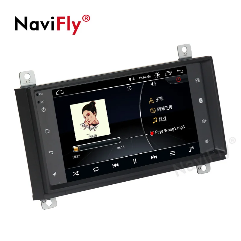 Sale Navifly 1 Din Android 8.1 Car Multimedia DVD GPS Navigation Player For JEEP Grand Cherokee 2011 2012 2013 Quad Core Tap Recorder 5