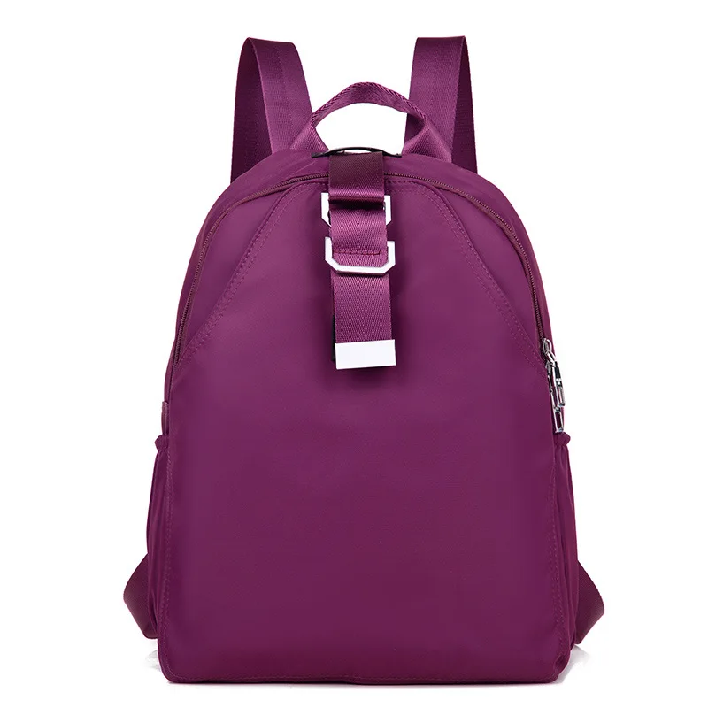 Brand Women Backpack Solid Design Lady s Big Oxford Backpacks For Teenage Girls High Quality Travel