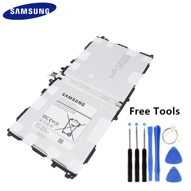 

100% Original Samsung replacement Battery T8220E 8220mAh For Samsung Galaxy Note 10.1 SM-P600 P601 SM-P605 +Free tools