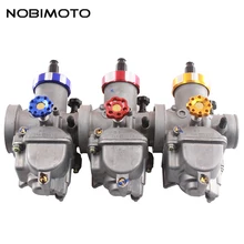 NOBIMOTO 30mm Carburetor Keihin PE30 Hand Choke Carburateur for Adapted 250cc Engine ATV Dirt Bike Motorcycle Accessorie HK-158N