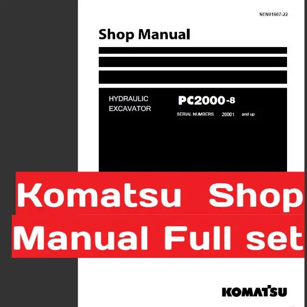 

Komatsu All Models Shop Manual 2018.7 PDF more 100GB + 250GB HARD DISC