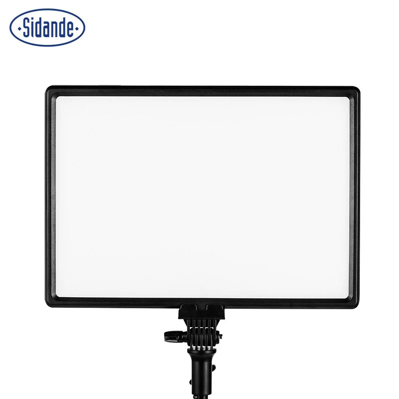 

Sidande LED-300 Soft Light LED LCD Video Photographic Light 3200K-5600K Digital Dimming Supplement Lamp for Wedding Microfone