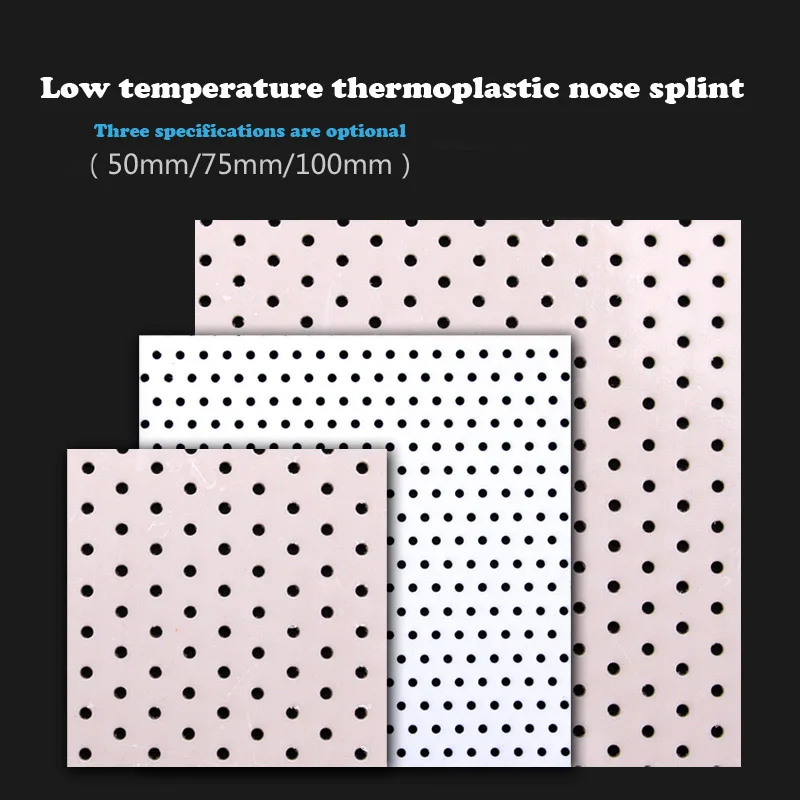 Low temperature thermoplastic nasal splint plastic surgery plastic plate orthopedic orthopedic fixator 2