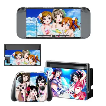 

Nintendoswitch Japan Anime Stickers Switch Skin Nintend Switch Sticker Compatible with Nintendoswitch console,Joy-Con,Controller
