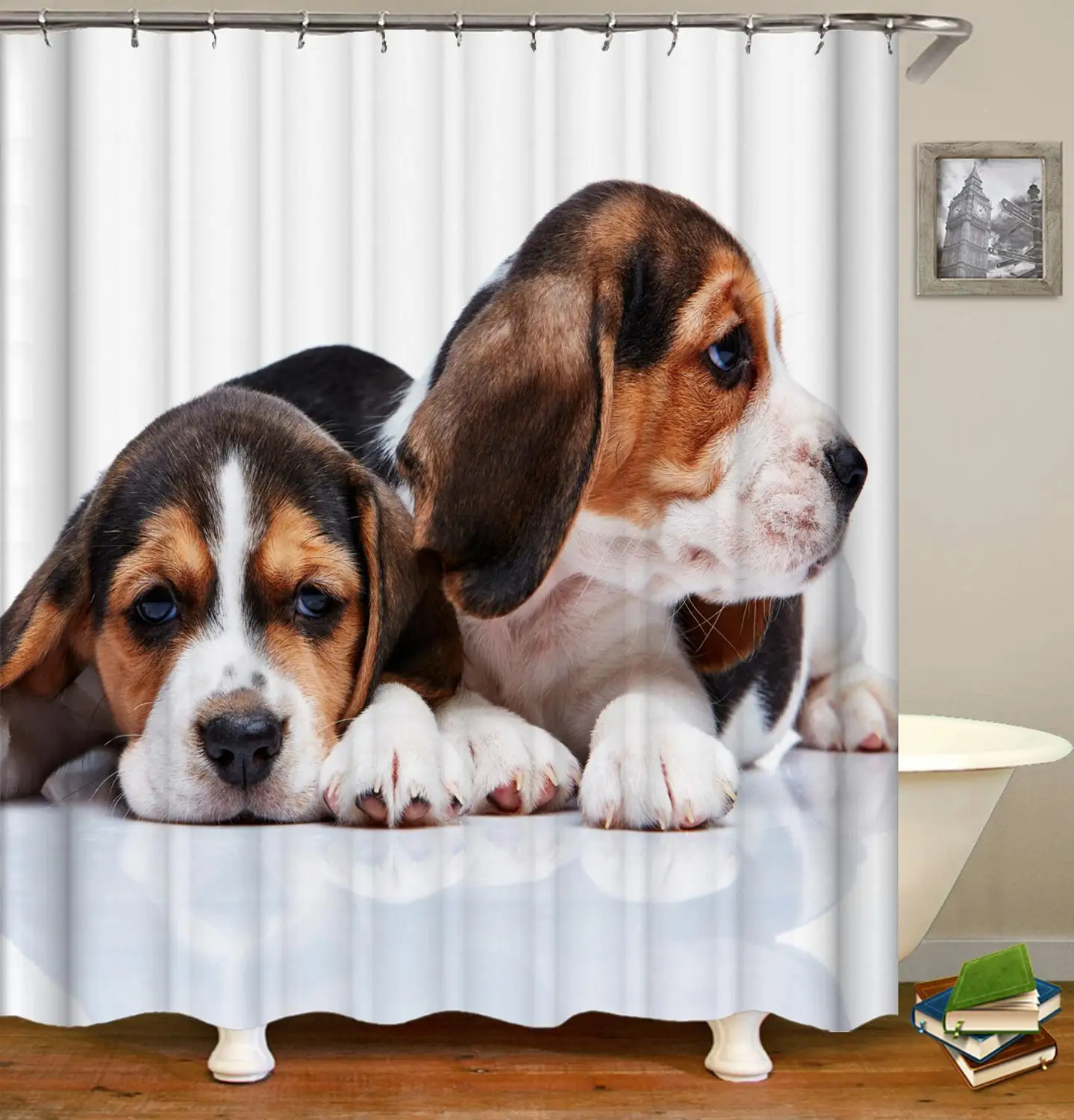 New Pet Dog Design Shower Curtains Animal modeling Bathroom Products Waterproof polyester shower curtain New Pet Dog Design Shower Curtains Animal modeling Bathroom Products Waterproof polyester shower curtain